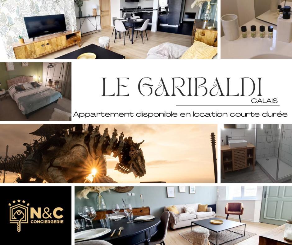 Апартаменты Garibaldi De Calais Fonctionnelle Nouvelle Renovation Jardin Prive Экстерьер фото